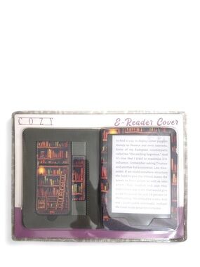 Kindle E-Reader Magnetic Cover Case for 7in. Kindle Paperwhite Bookshelf Design